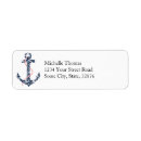 Search for anchor wedding return address labels Classy