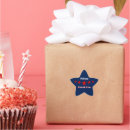 Search for happy stars stickers Red