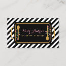Search for serving business cards Caterer