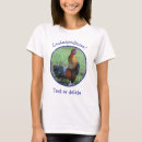 Search for funny crow saying tshirts Rooster
