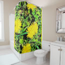 Search for dandelion shower curtains Yellow
