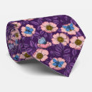 Search for wild designs ties Botanical design