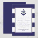 Search for nautical shower wedding invitations Stripes