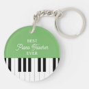 Search for musical instrument key rings Pianist
