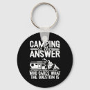 Search for funny camping key rings Hiking