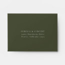 Search for olive green wedding envelopes Simple