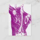 Search for anatomy business cards Illustration