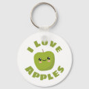 Search for love apple key rings Cute