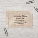 Search for parchment business cards Aged
