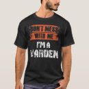 Search for the prisoner tshirts Warden