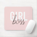 Search for girl mousepads Typography