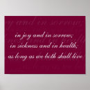 Search for vows wedding posters Bride