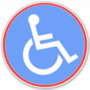 Search for wheelchairs stickers Parking