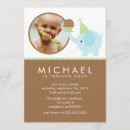 Search for blue elephant birthday invitations Party