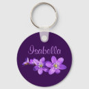 Search for purple flowers key rings Botanical