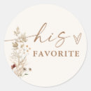 Search for his and hers stickers Bride