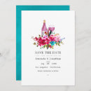 Search for wine save the dates Floral