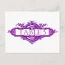 Search for reception tables postcards White