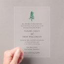 Search for pine tree wedding invitations Elegant