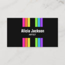 Search for pride business cards Modern