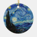 Search for van gogh star christmas tree decorations Vintage