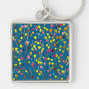 Search for rainbow tree key rings Colourful