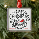 Search for first christmas in heaven gifts Memorial