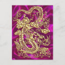 Search for chinese astrology postcards Gold