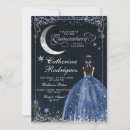 Search for blue and silver quinceanera invitations Daughter