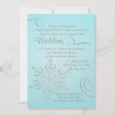 Search for ice blue winter wedding invitations Snow