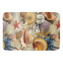 Search for sea shells bath mats Ocean