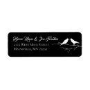 Search for raven return address labels Halloween