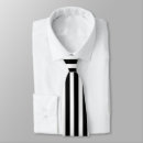 Search for vertical black and white stripes ties Modern