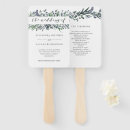 Search for rustic wedding hand fans Botanical