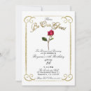 Search for red white gold invitations Glitter