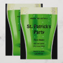 Search for pat invitations Green beer