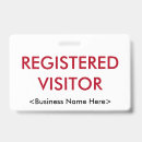 Search for visitor id badges Basic