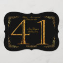 Search for 41st birthday invitations Elegant