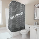 Search for brick shower curtains Grey