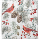 Search for cardinal bird shower curtains Background