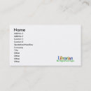 Search for librarian business cards Reading