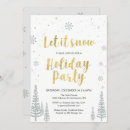 Search for winter wonderland seasonal invitations Holiday party