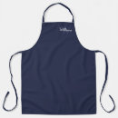 Search for navy blue monogram aprons Initial
