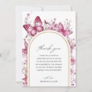 Search for baby shower butterfly thank you cards Modern