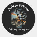 Search for warrior skull stickers Awareness