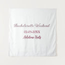 Search for bachelorette party tapestries Bridal shower name date