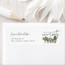Search for plants return address labels Succulent