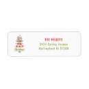 Search for very return address labels Elegant
