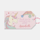 Search for whimsical enchanted magical gift tags Magical unicorn birthday