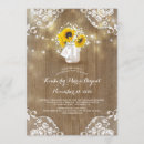 Search for mason jar birthday invitations Sunflowers
